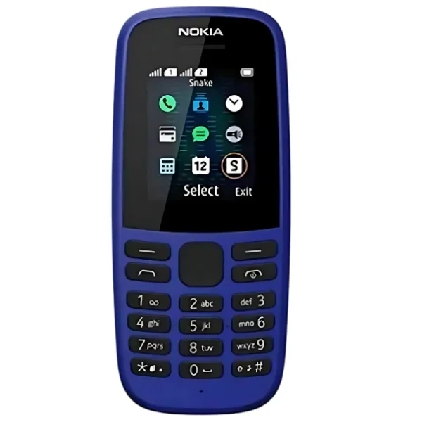 Mobitel mobile new new nokia 105 classic (dual sim) slider phone in UK, classic mobile phone all colors