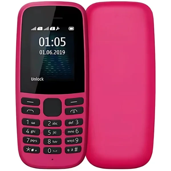 Mobitel mobile new new nokia 105 classic (dual sim) slider phone in UK, classic mobile phone all colors